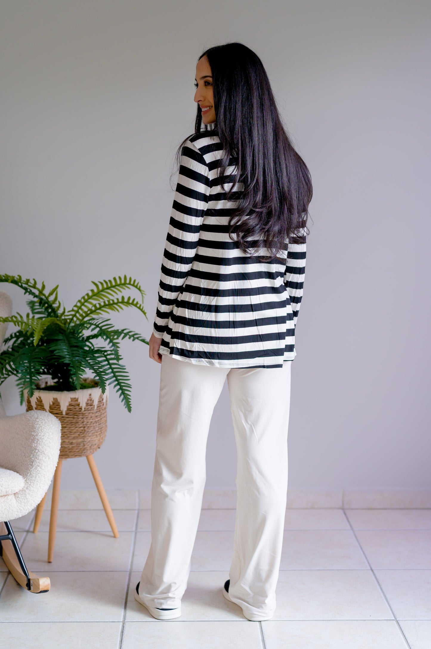 Cupid’s Stripe V-Neck