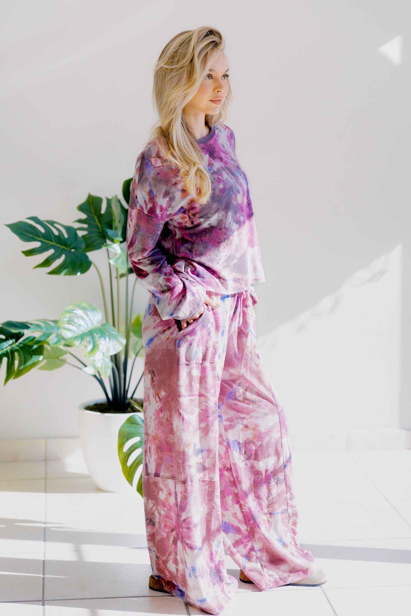 Cosmic Rose Glow Long Sleeve