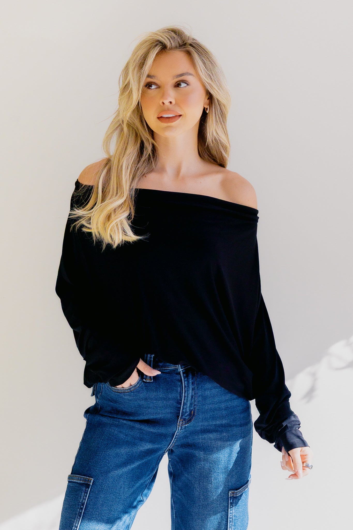 Twilight Meadow Thumbhole Dolman