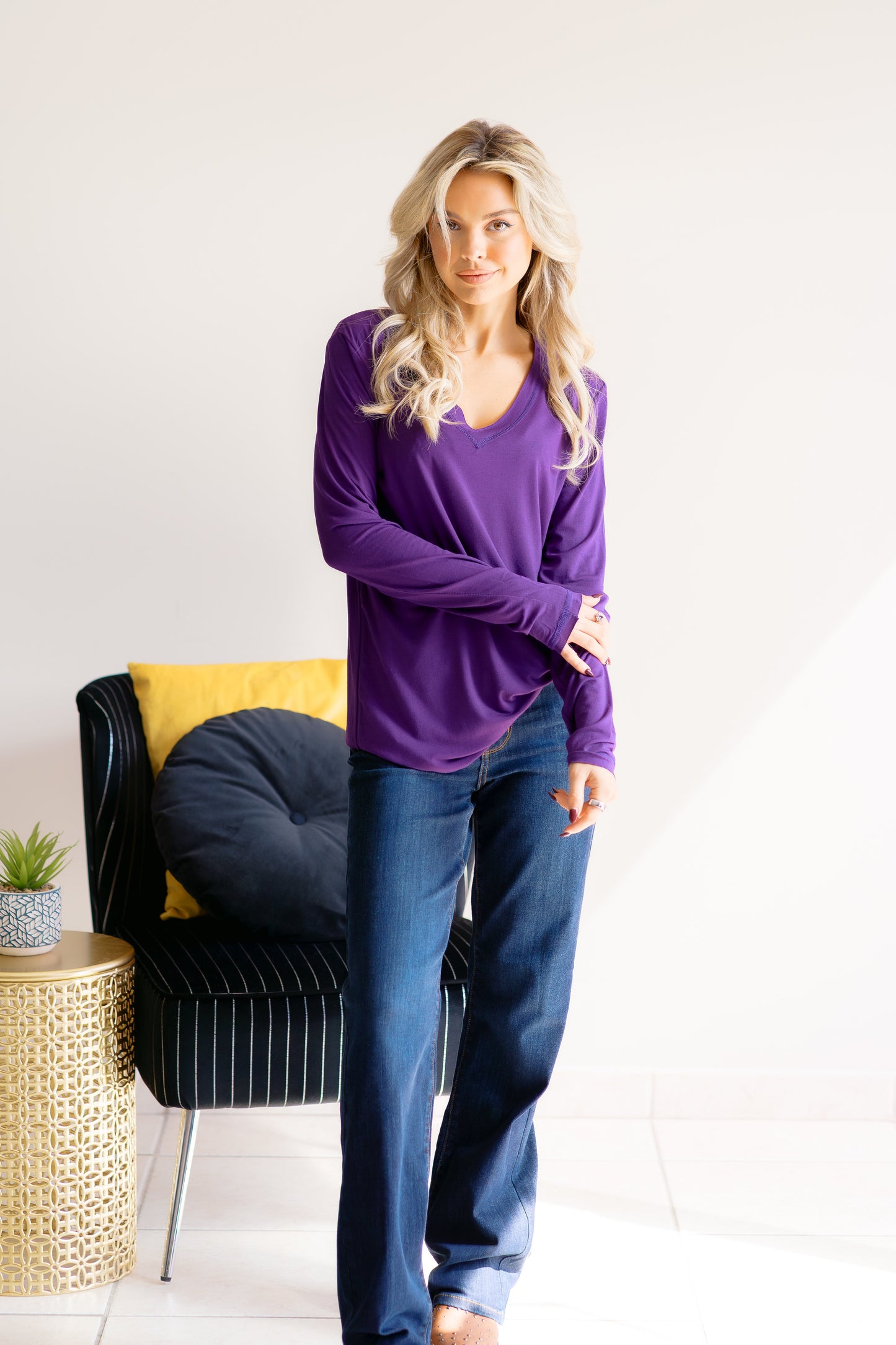 Amethyst Allure Long Sleeve
